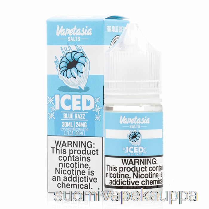 Vape Nesteet Iced Blue Razz - Vapetasia Suolat - 30ml 24mg